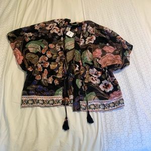 Free People NWT Kimono Wrap